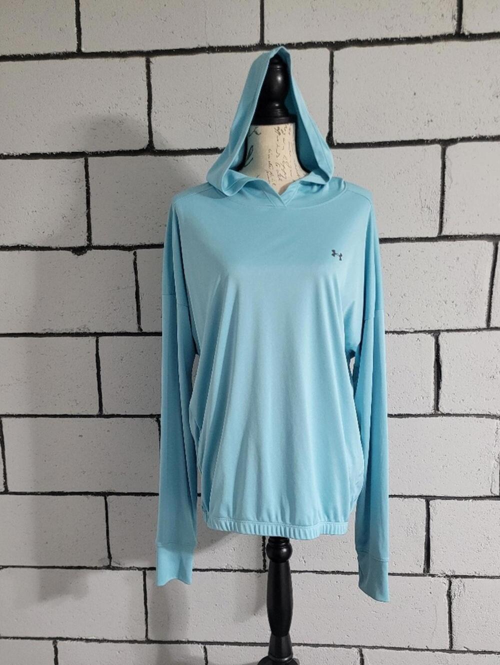 BUNDLE SALE!  Under Armour Sky Blue Lightweight Hooded Long Sleeve Sz XL